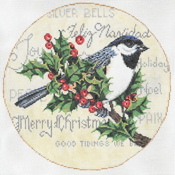 Chickadee 8 dia. 18 Mesh Once In A Blue Moon By Sandra Gilmore 18-1126