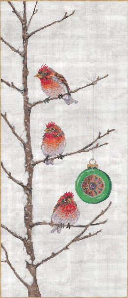 For The Birds 8 x 19  18 Mesh Once In A Blue Moon By Sandra Gilmore 18-1093