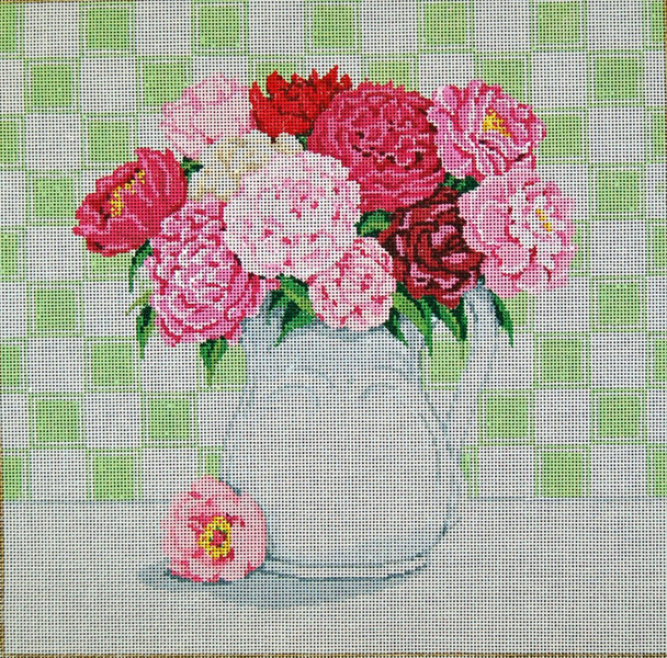 Pretty In Pinks 11 x 11 18 Mesh Once In A Blue Moon By Sandra Gilmore 18-679