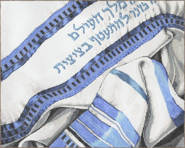 Tefilah 13 x 11 18 Mesh Once In A Blue Moon By Sandra Gilmore 18-1138 