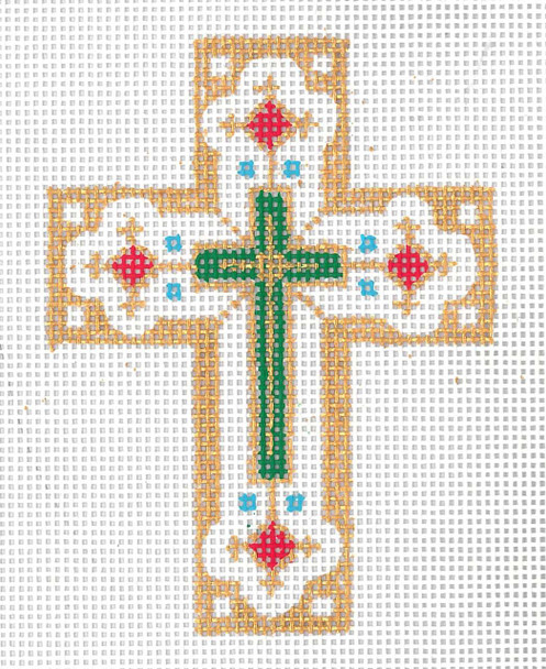 528-JH Golden Cross 13g, 3.75" x 5" Creative Needle