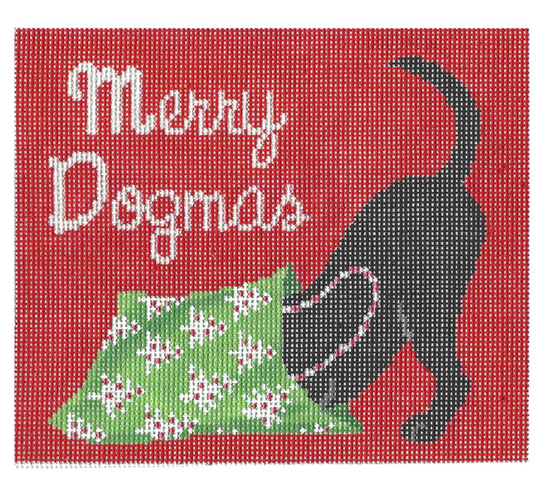 SA-SS 37 Merry Dogmas 6x5 18 Mesh Starke Art Designs