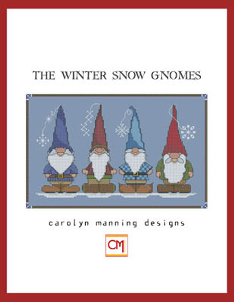 Winter Snow Gnomes CM Designs 17-2655