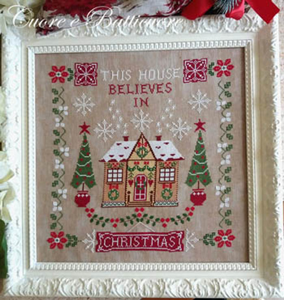 Questa Casa Crede Nel Natale (This House Believes In Christm 187 x 191 Cuore E Batticuore 17-2532