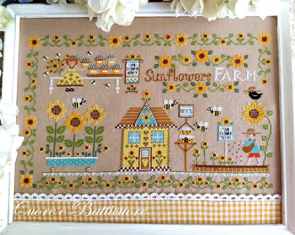 Sunflowers Farm 250w x 160h Cuore E Batticuore 18-1939 YT