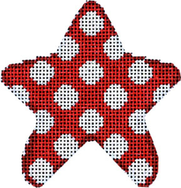 CT-2006R Red Coin Dot Mini Star 3x3  18 Mesh Associated Talents 