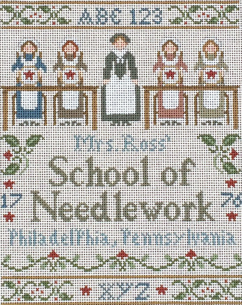 EWE-516	Needlework School©Little House Needleworks		8 x 10  1/8	13 Mesh Ewe And Eye
