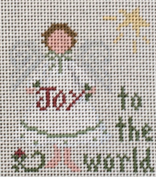 EWE-537 Joy To The World©Little House Needleworks		3 1/2 x 4	13 Mesh Ewe and Eye