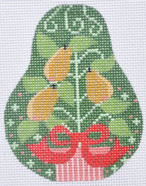 CH-208 Partridge Tree Pear  3 x 4 18  Mesh CH Designs