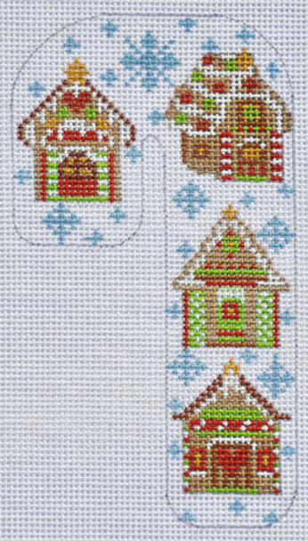 CH-321 Gingerbread House Candy Cane  2 3⁄4x 5 x 1/418  Mesh CH Designs