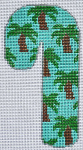 LN-54 Palm Trees Candy Cane 2 3⁄4x 5 1⁄4 18 Mesh ELLE B DESIGNS Danji Designs