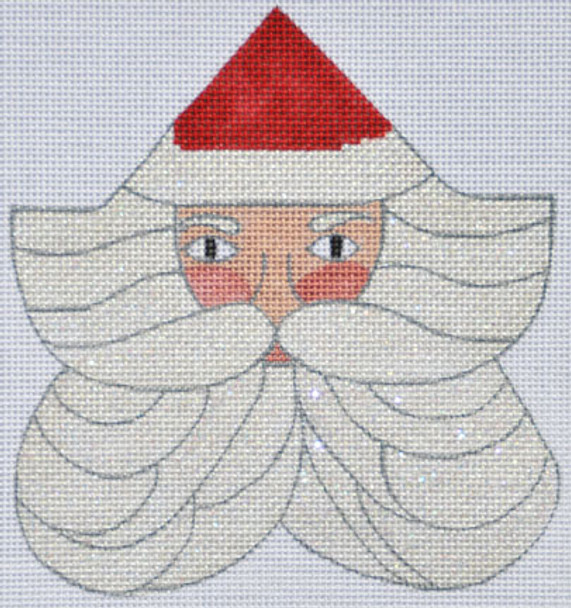 JC-05  Twinkle, Twinkle Little Santa 5x51⁄2 18 Mesh JANET CASEY includes stitch guide by Janet Casey