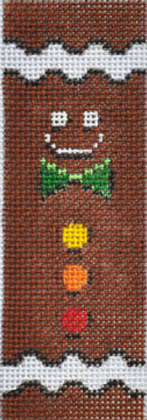 ZIA-89 Gingerbread Stick 1 1⁄2 x 4 1⁄2 18 Mesh ZIA DESIGNS Danji Designs