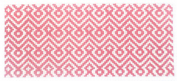 SOS2017 Pink Diamond Chevron 18 Mesh 6in x 2.75in BB Size Son of a Stitch Designs