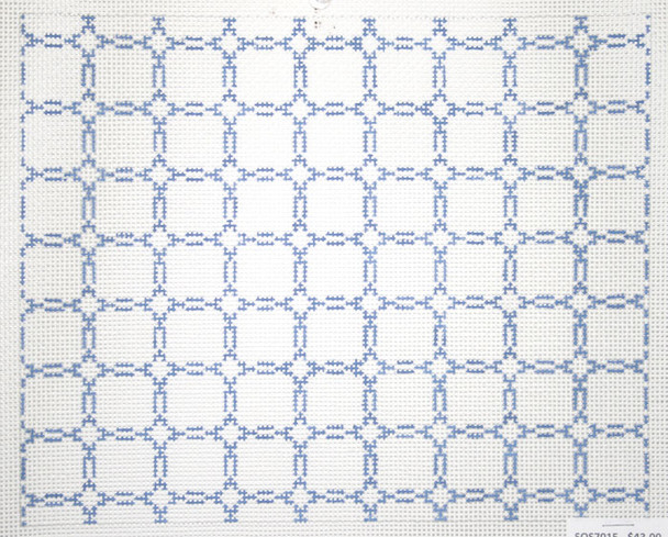 SOS7015  Navy Blue Rings  Lee Insert Size BF 13 Mesh 10.25" X 8.25 Son of a Stitch Designs