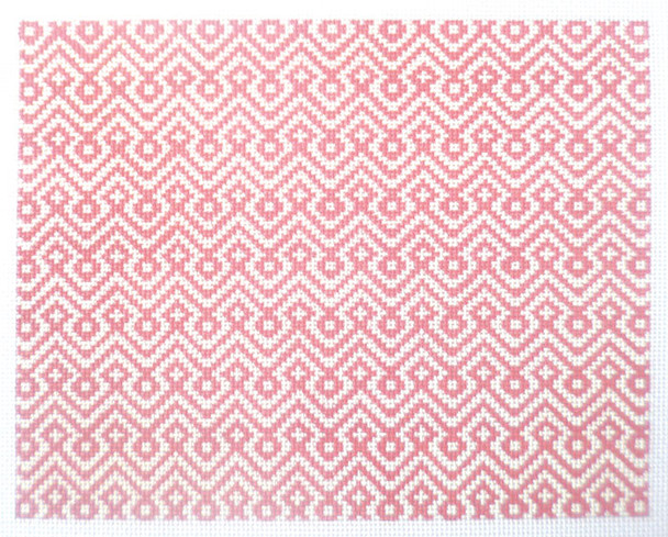 SOS7017 Pink Diamond Chevron  Lee Insert Size BF 13 Mesh 10.25" X 8.25 Son of a Stitch Designs