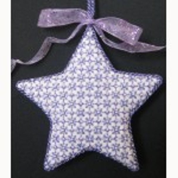 Wg11436 Mara's Star 5"   18 ct  Whimsy And Grace ORNAMENT 