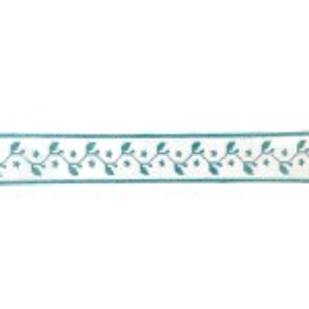 Wg12737 Sabrina's Gusset TEAL 1 3/4 X 40 18 ct Whimsy And Grace