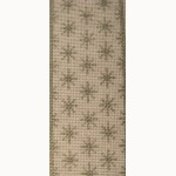 Wg12451 Snowflake Gusset - silver 21/4X38 18ct Whimsy And Grace GUSSET FOR TREE TOPPER STAR