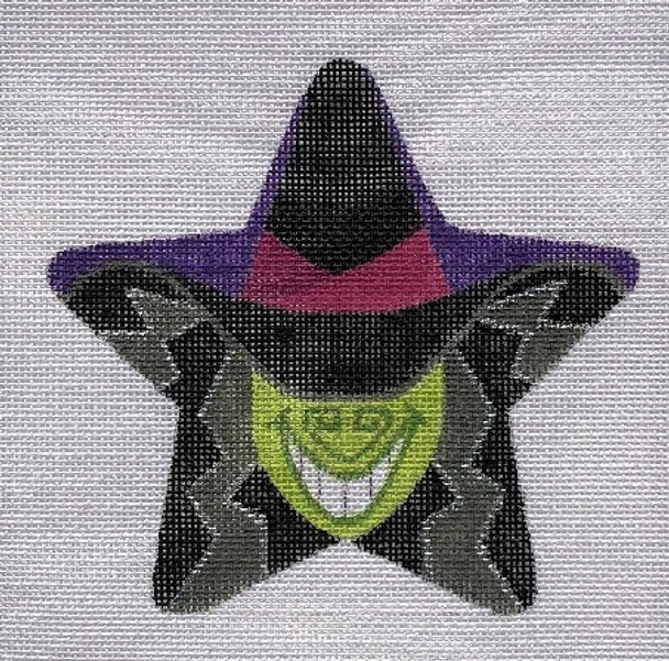 HO1737 WICKED WITCH 5 inch Oz star 18 Mesh Raymond Crawford Designs