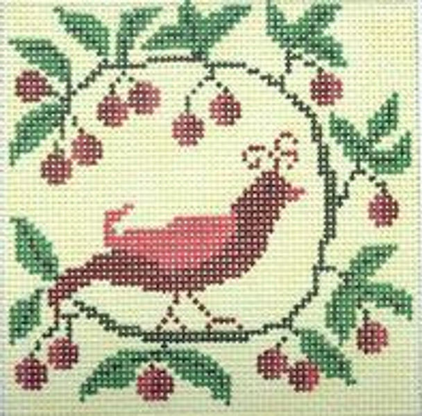 BF833 Red Partridge 5x5 13 Count Birds Of A Feather