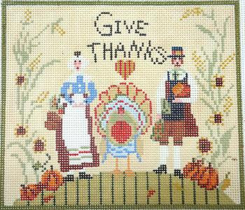 SW121 Give Thanks 7x8 13 Count Birds Of A Feather