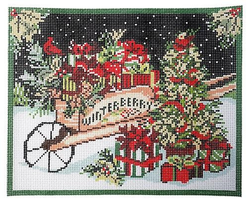 SW124 Winterberry 10 x 8 13 Count Birds Of A Feather