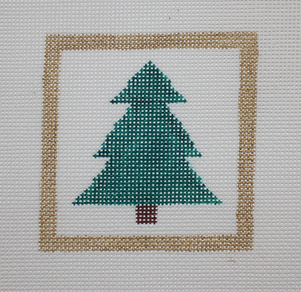 3x3-008 Christmas Tree Little Bird Designs With Stitch Guide