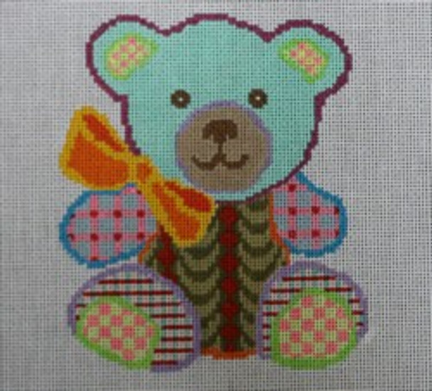 287C  BEAR  5x6 18 Mesh Pajamas and Chocolate