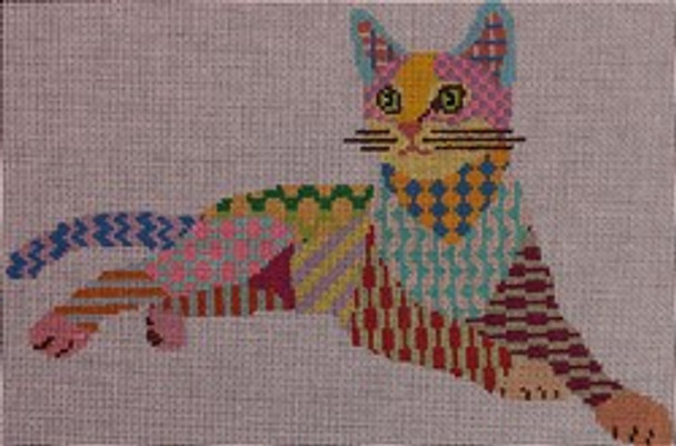 295-13* Colorful Cat 12x9 13 Mesh Pajamas and Chocolate