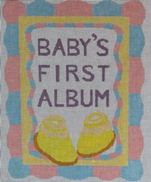 305 Baby's First Album 10x12 18 Mesh Pajamas and Chocolate