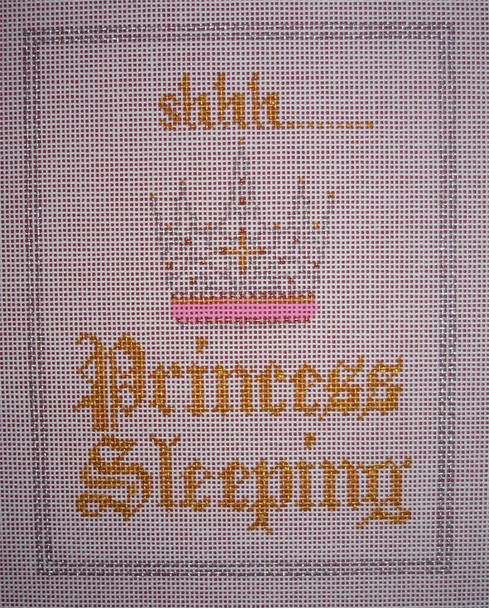 S-040 The Point Of It All Shh Princess Sleeping 5 x 6.5 18 Mesh