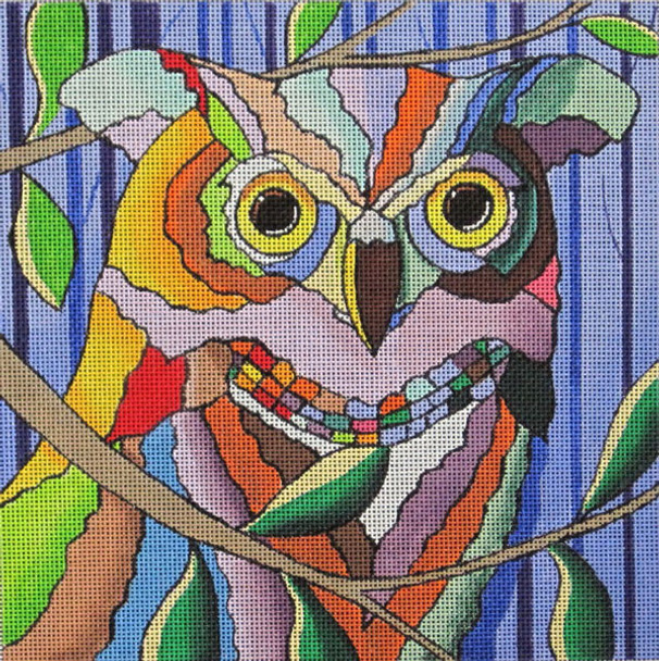 Maggie & Co. M-1999  I'm Owl That and More © April Murphy 8 x 8" 18 Mesh