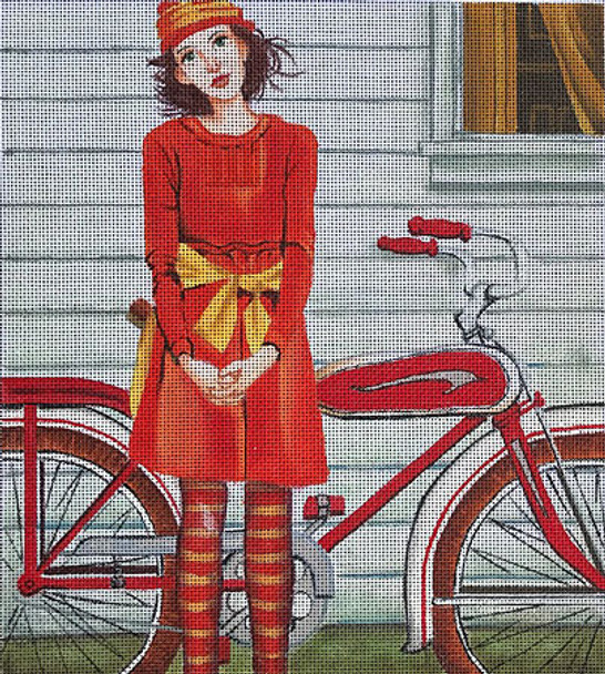 Maggie & Co. M-1977 It's New © Fred Calleri  9 x 10" 18 Mesh