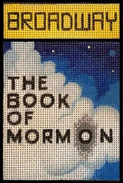 HO1747 Broadway Series The Book Of Mormon  3 x 4.5 18 Mesh Raymond Crawford Designs