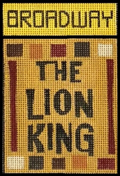 HO1745 Broadway Series The Lion King 3 x 4.5 18 Mesh Raymond Crawford Designs