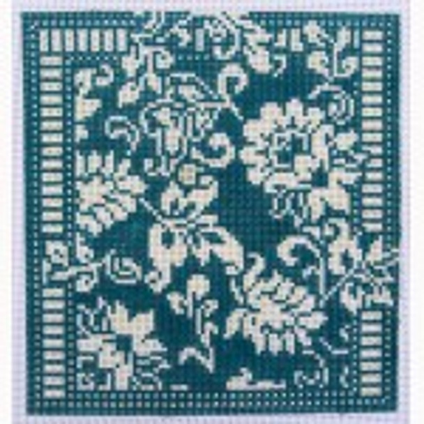 Wg12683-13 EGC Karen's Damask Collection 63/4X7 13ct Whimsy And Grace
