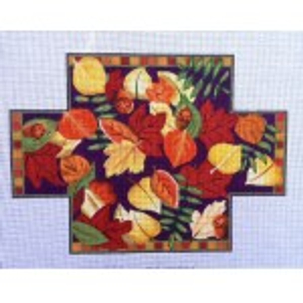 Wg11647B Autumn Leaves BRICK COVER 9 3/4 X 13 3/4 13c 18 ct Whimsy And Grace