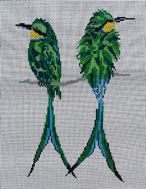 AB11 Swallow Tailed Bee Eaters  14 x 17 13 mesh Alex Beard