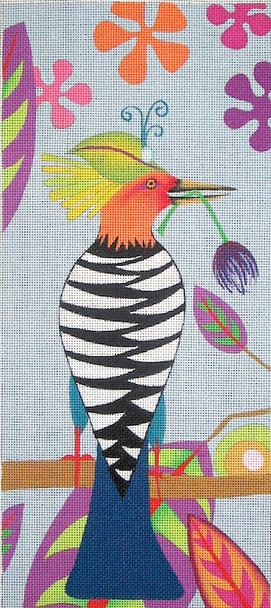 ZE344B Zecca Birds in Paradise II 13 Mesh 6" x 13.5"