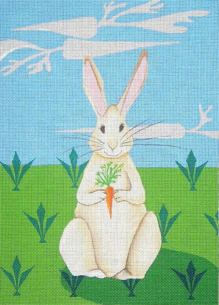 ZE347 Zecca Bunny Dreams 13 Mesh 9.5" x 13"