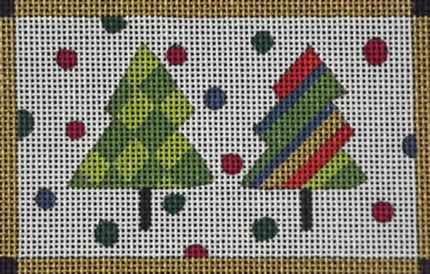 215a Trees Ornament I 4x3 18 Mesh Map Designs 