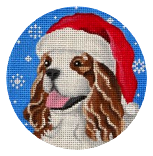 DG07 Cavalier Santa 4 Dia. 18 Mesh Pepperberry Designs