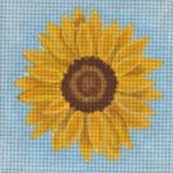 FL01 Sunflower  5.25 x 5.25 18 Mesh Pepperberry Designs