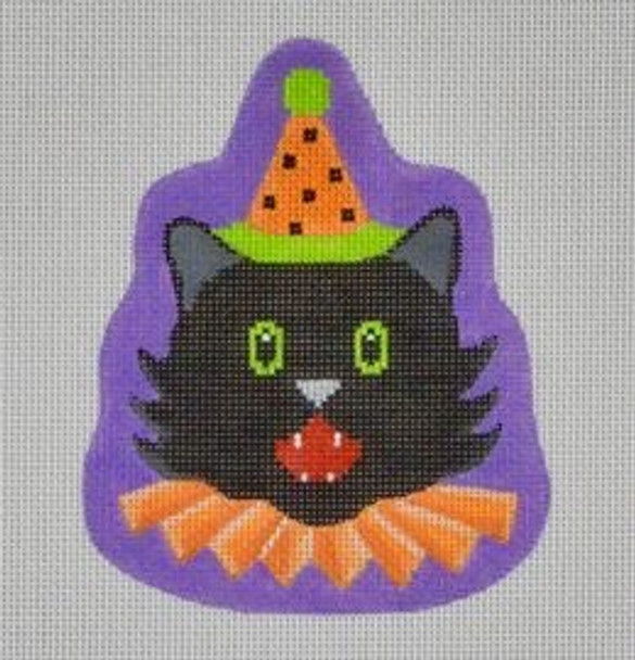 HWL03 Fancy Black Cat 4x 5 18 Mesh Pepperberry Designs 