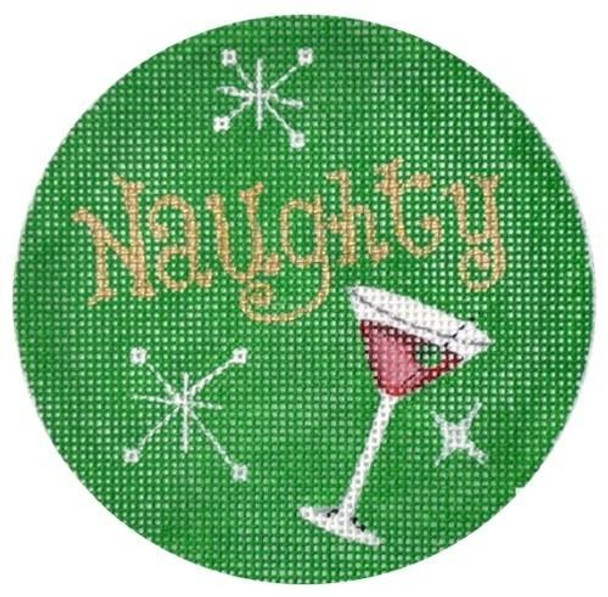 NN2M Naughty and Nice, Martini 4 Dia. 18 Mesh With Stitch Guide Pepperberry Designs 