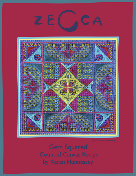 Gem Squared Counted Thread 18 Mesh Zecca