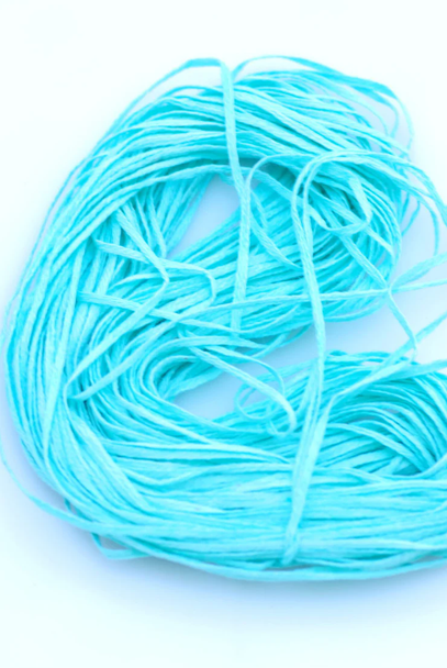 SEA114 Tahitian Blue Sea Grass Thread Gatherer