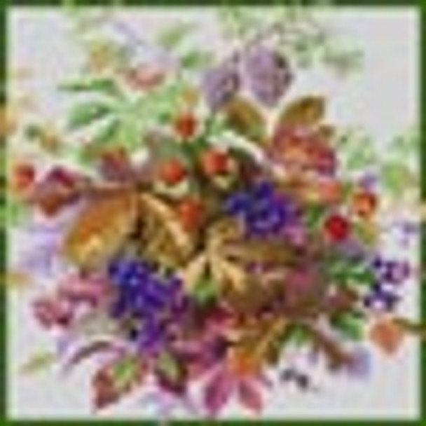 3275 Autumn Bouquet 13 Mesh 14 x 14 Treglown Designs