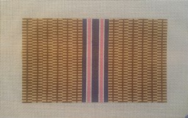 AF06	Nantucket Clutch Stripes	4.25H x 7.25W	14 Mesh Anne Fisher Needlepoint, llc